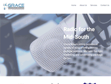 Tablet Screenshot of gracebroadcasting.com